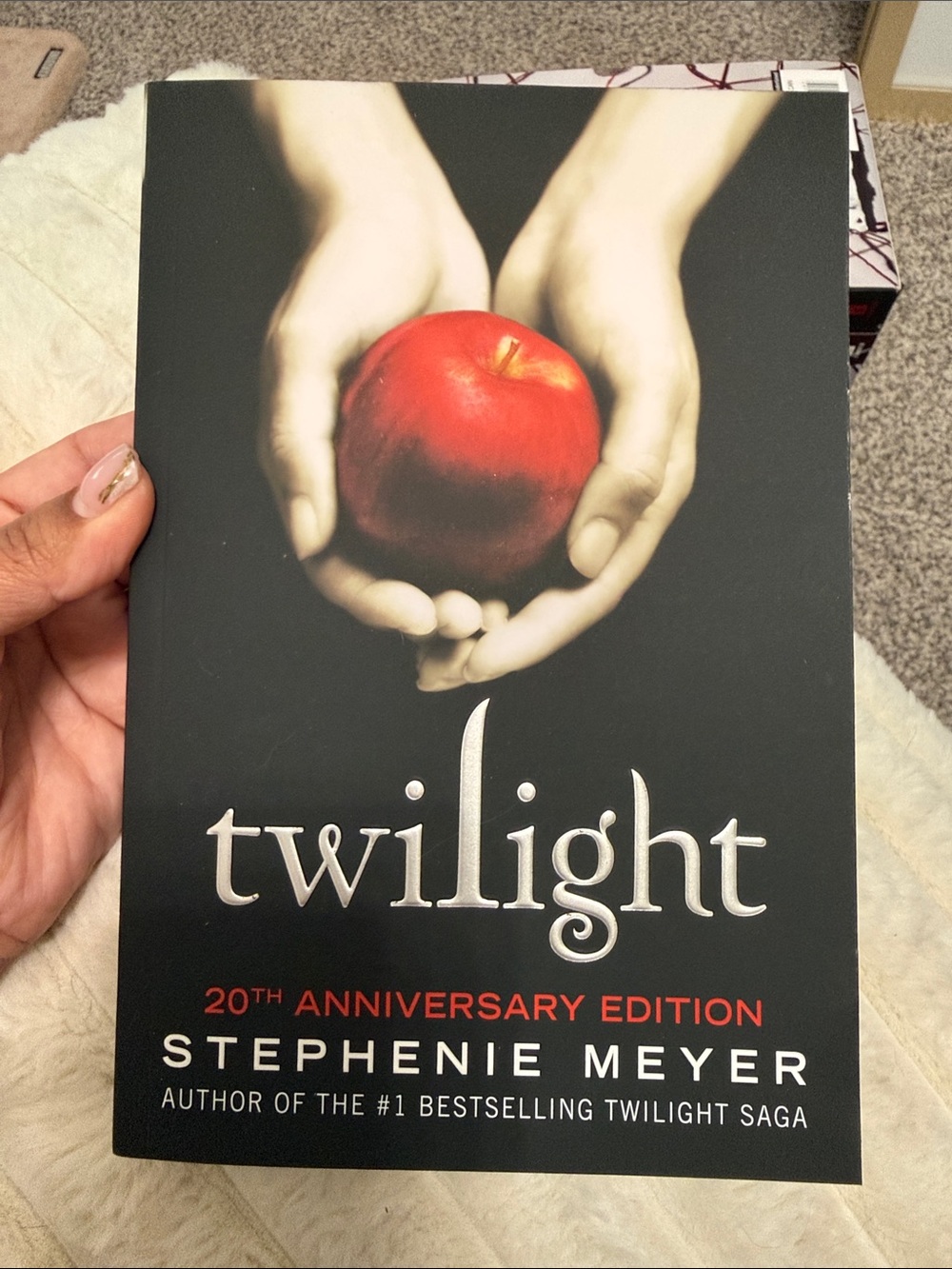 Twilight 20th Anniversary Edition by - Black & Red Cover